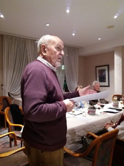 Hans-Joachim Höhne bei der Vorstellung seines Antrages