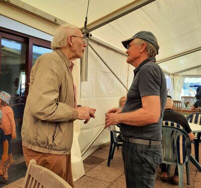 Heinz Werner Kersten mit Dr. Gunther Tiersch
