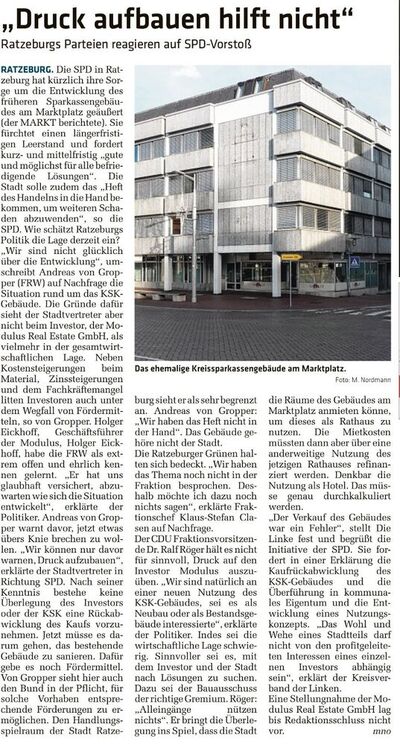 Quelle: MARKT Ratzeburg, Mölln vom 25.02.2023