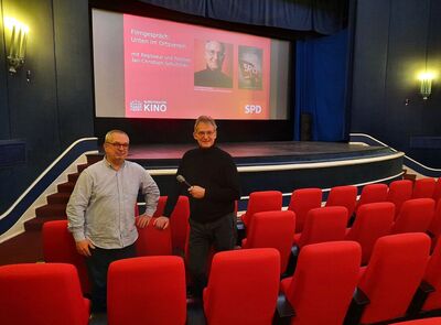 Uwe Martens (li.) neben Jan-Christoph Schultchen